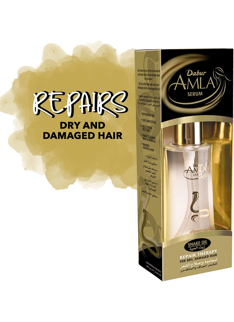 Dabur Amla Snake Oil Hair Serum Repair Therapy 50ml - Image 4