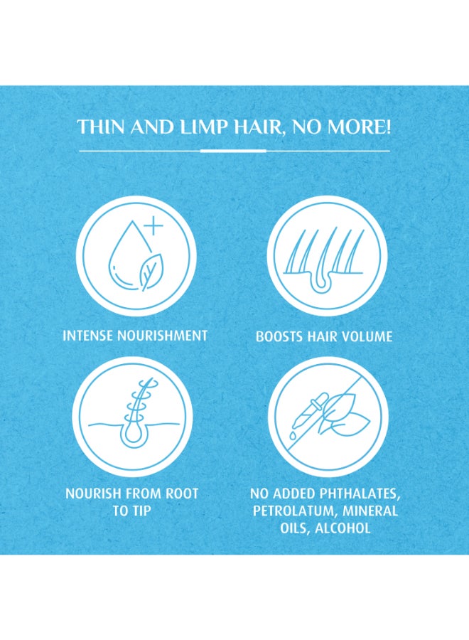 Dabur - Volume And Thickness Conditioner Enriched With Coconut And Castor For Thin And Limp Hair 400ml - Image 1