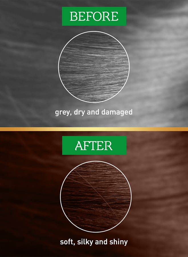 Dabur Henna Hair Colour 100% Grey Coverage No Ammonia Brown 60grams  - Image 3