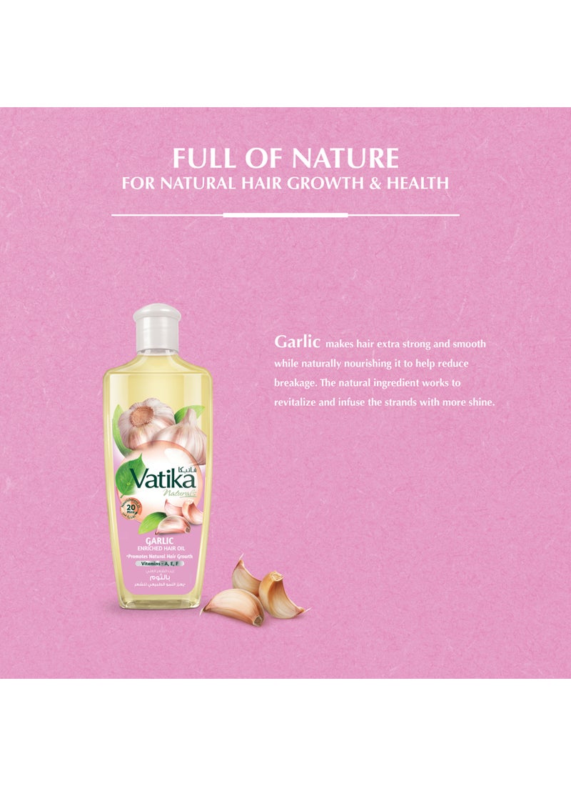 Dabur Garlic Hair Oil 300ml - Image 3