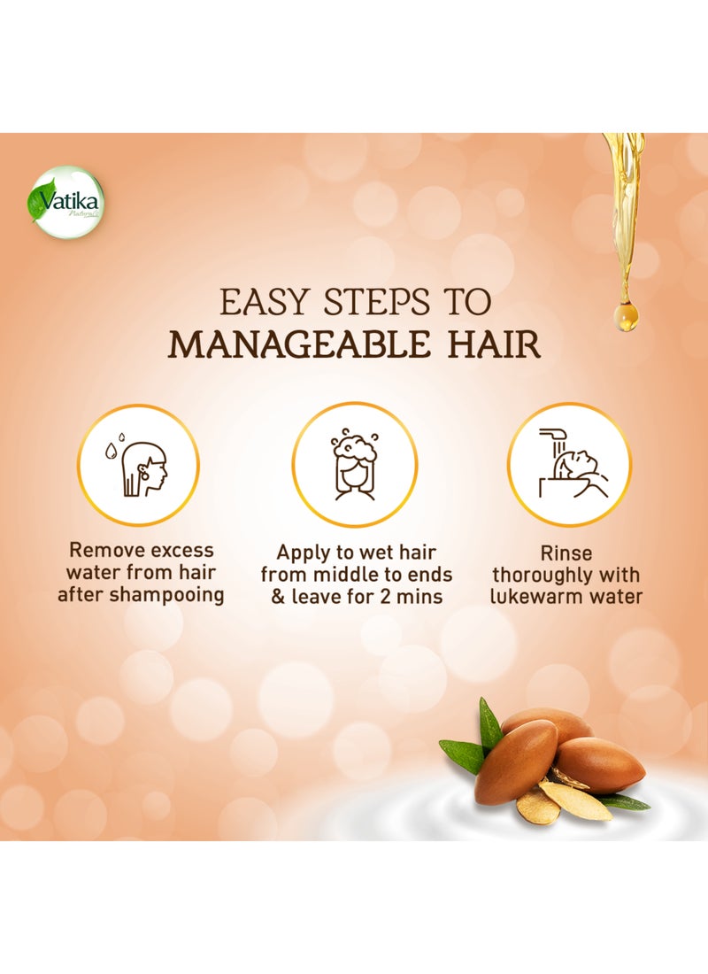 دابر بلسم الترطيب والنعومة ومضاد للتقصف بالأرغان المغربي للشعر الجاف وصعب التصفيف 400ملليلتر - Image 5