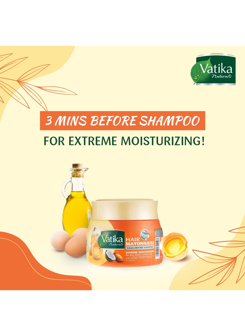 Vatika Naturals Extreme Moisturizing Hair Mayonnaise 500ml - Image 2