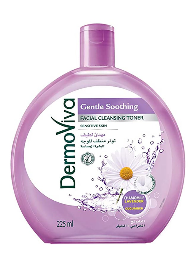 DermoViva Gentle Soothing Facial Cleansing Toner 225ml  - Image 1