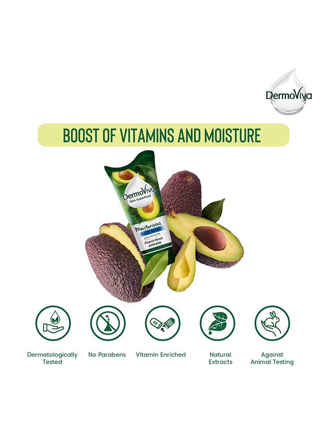 DermoViva Avocado Face Mask 150ml  - Image 5