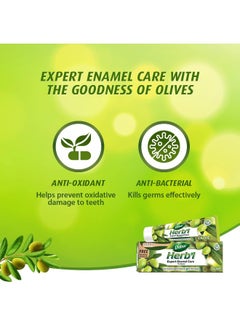 Dabur Herb'l Olive Toothpaste With Bamboo Toothbrush 150grams  - Image 5