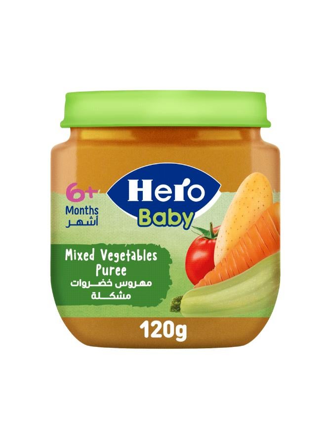Hero Baby Mixed Vegetables Jar 120grams - Image 1