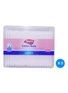 Tippys Classic Rectangular Cotton Buds 200 Pieces  - Image 1