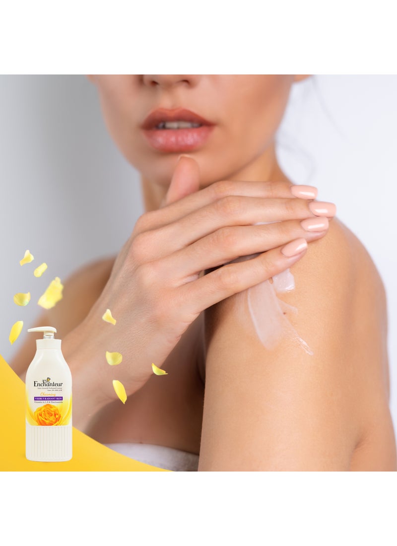 انشانتر لوشن معطر للجسم ناعم الساتان الساحر مع الصبار وزبدة الزيتون - Image 5