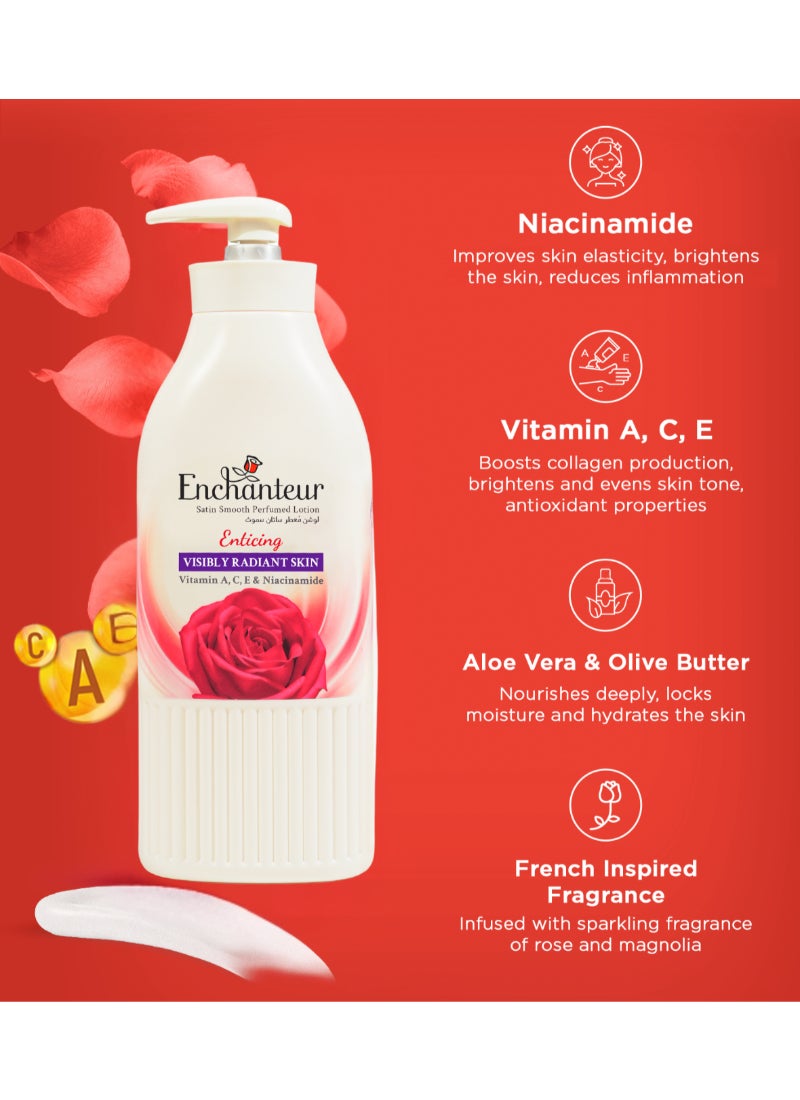 انشانتر لوشن معطر للجسم انتايسينج 750ملليلتر - Image 4