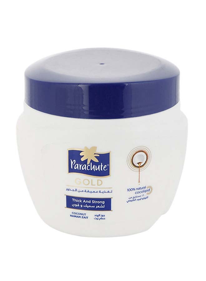 Parachute Gold Thick and Strong Coconut Hamam Zait Hair Cream 500ml  - Image 1