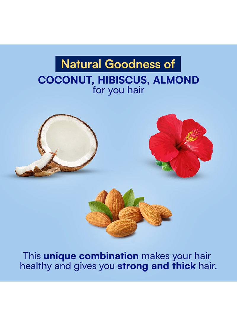 باراشوت زيت شعر بجوز الهند من سامبورنا 275ملليلتر - Image 4