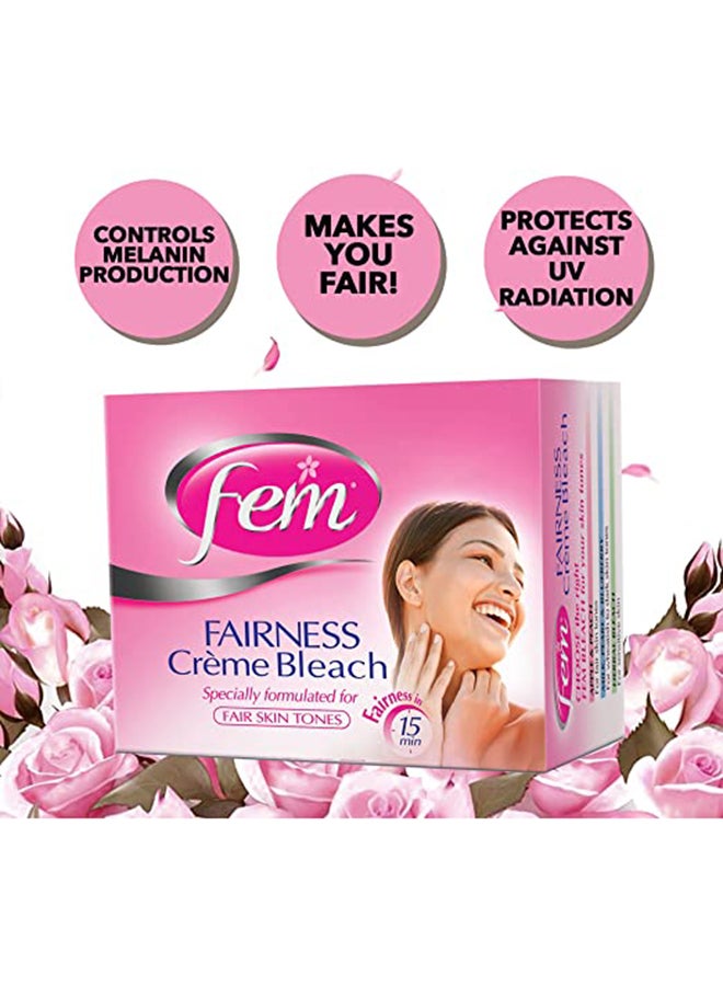fem Fairness Apple And Peach Cream Bleach 50grams - Image 3