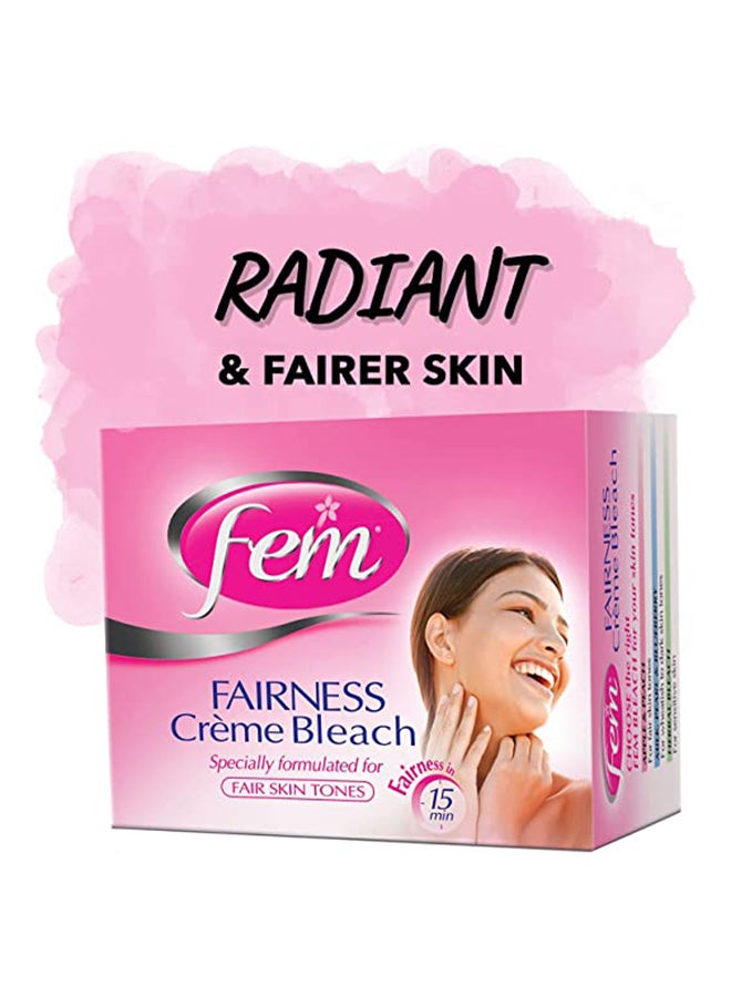 fem Fairness Apple And Peach Cream Bleach 50grams - Image 4