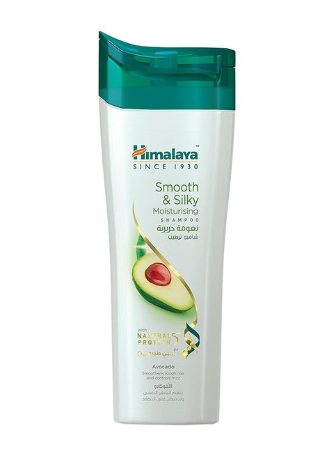 Smooth And Silky Moisturizing Shampoo Rough And Frizzy Hair, Smooth And Silky With Avocado Actives- 400 ml