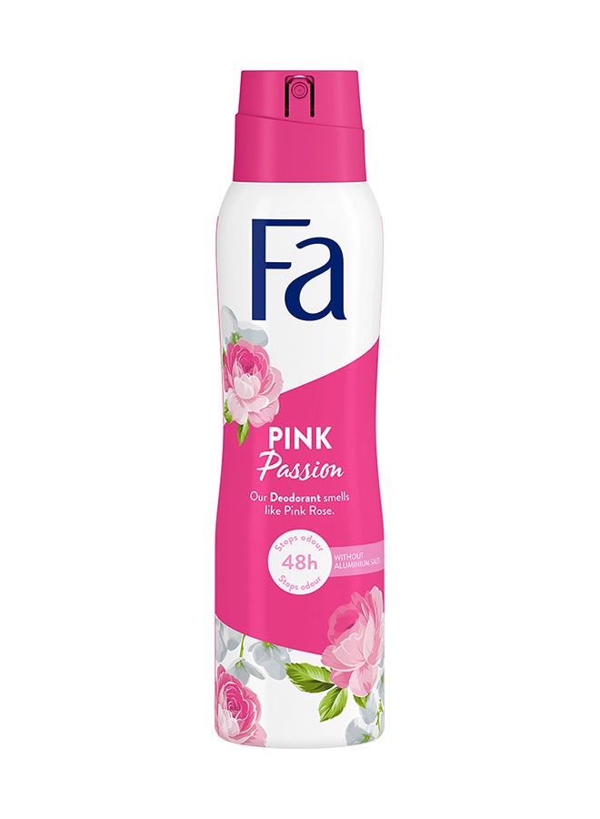 Fa Pink Passion, Rose Scent Deodorant 200ml - Image 1