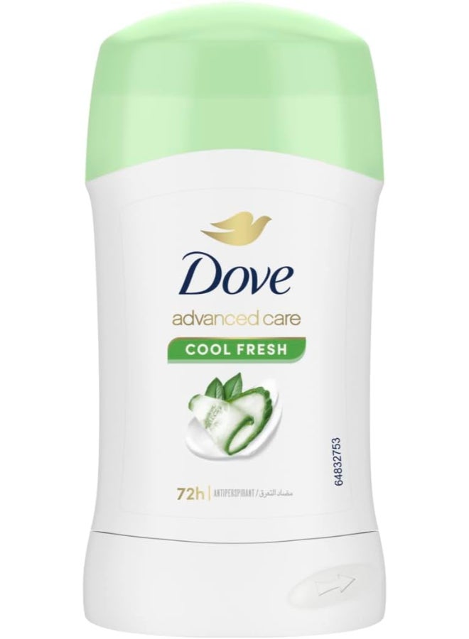 Dove Cool Fresh Antiperspirant And Deodorant 72h White And Green 40 ml