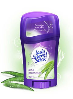 Lady Speed Stick Aloe Sensitive Antiperspirant Deodorant Purple 45grams  - Image 2