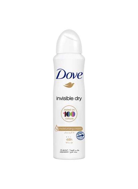Women Antiperspirant Deodorant Spray Invisible Dry 150ml