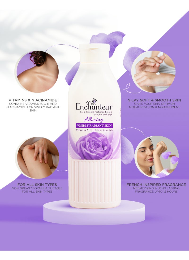 Enchanteur Alluring Satin Smooth Aloe Vera & Olive Butter 250ml - Image 3
