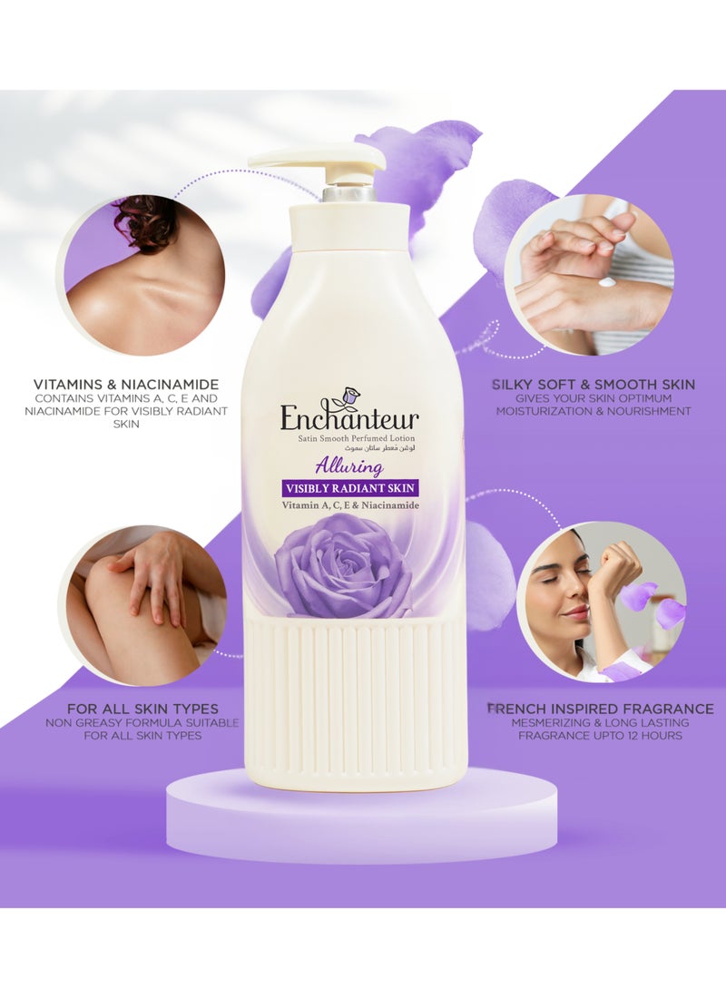 Enchanteur Alluring Hand And Body Lotion 500ml - Image 3