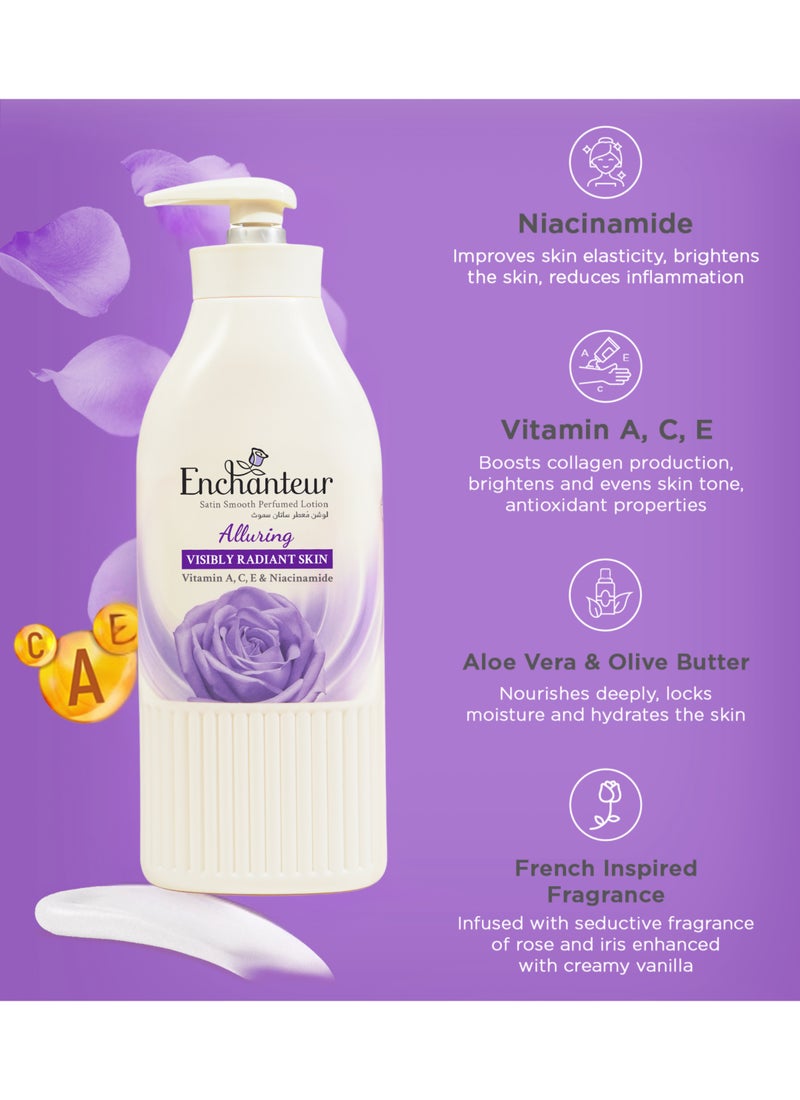 Enchanteur Alluring Hand And Body Lotion 500ml - Image 4