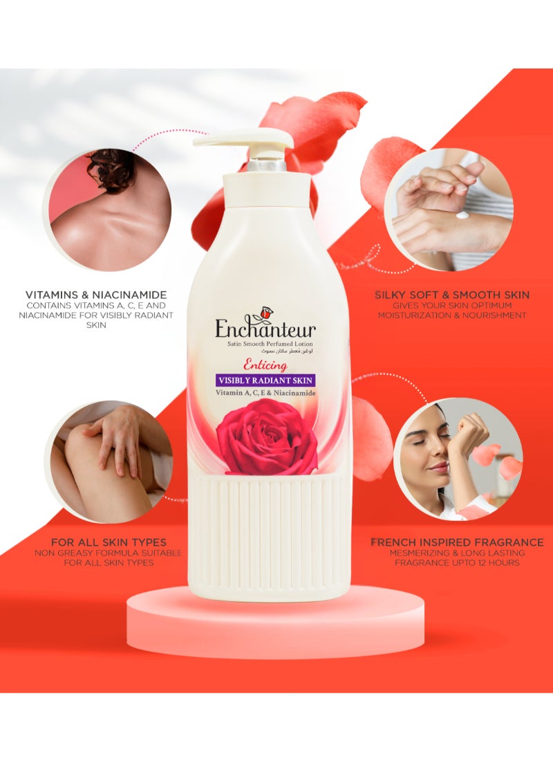Enchanteur Enticing Hand And Body Lotion 500ml  - Image 3