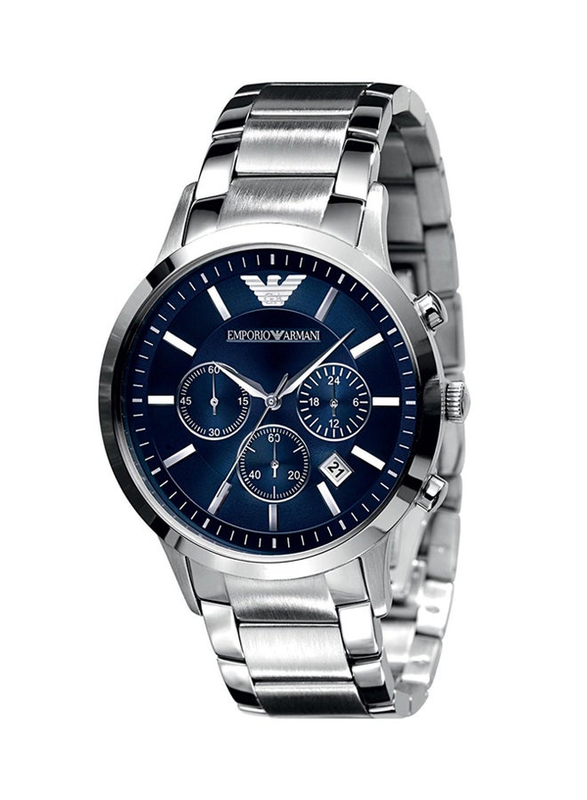 امبوريو ارماني ساعة كلاسيكية كرونوغراف مقاومة للماء طراز AR2448 للرجال - Image 1