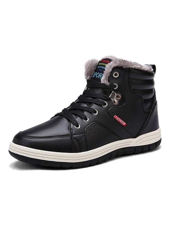 OUTAD Anti-Slip Ankle Snow High Top Sneaker Black  - Image 3