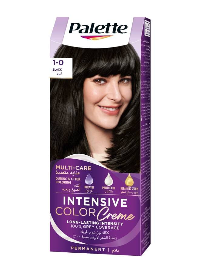 Palette Intensive Color Crème 1-0, Black Diamond 110ml - Image 1