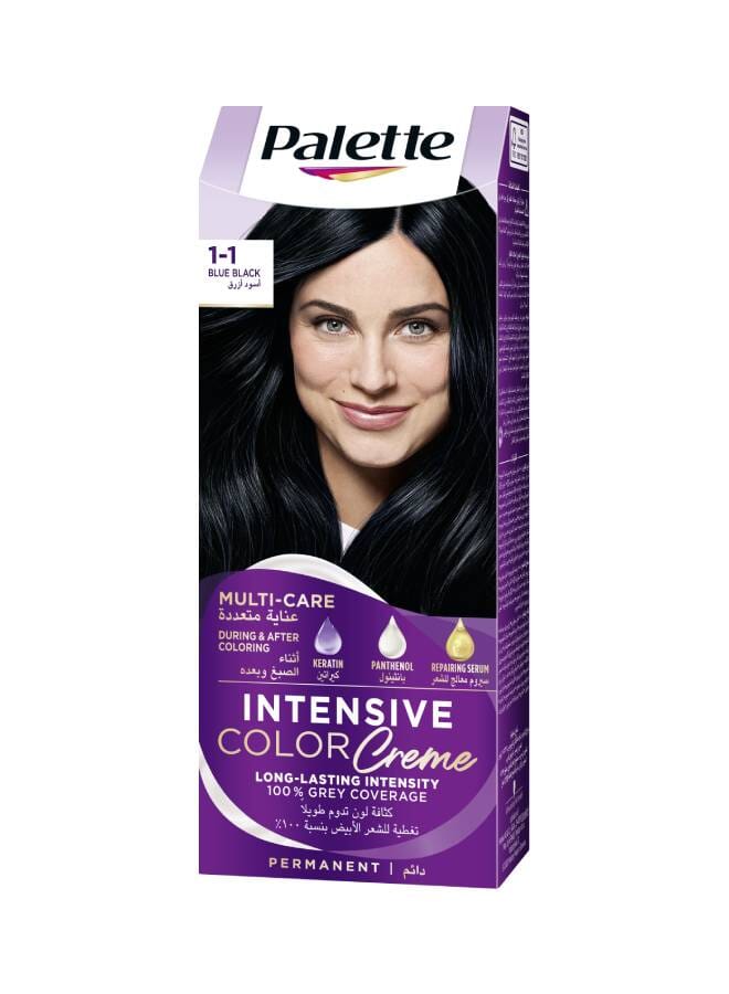 Palette Intensive Color Crème 1-1, Navy Steel Blue Black 110ml - Image 1