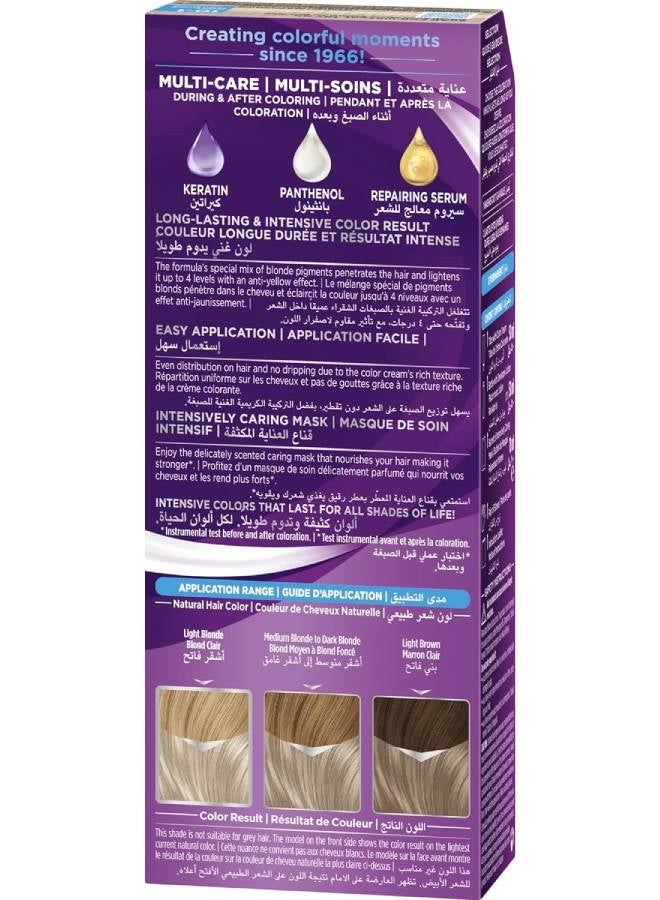 باليت كريم الشعر لحماية كثافة اللون 10-1 أشقر ثلجي فاتح 110ملليلتر - Image 2