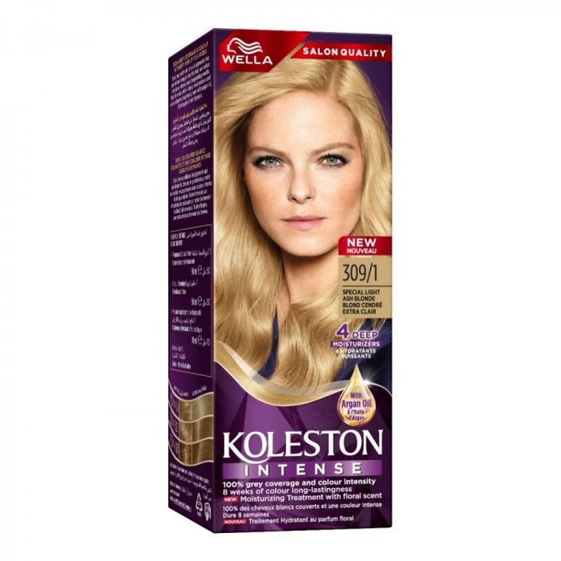 WELLA KOLESTON INTENSE BLONDE 309/1 Special Light Ash Blonde 309/1 - Image 1