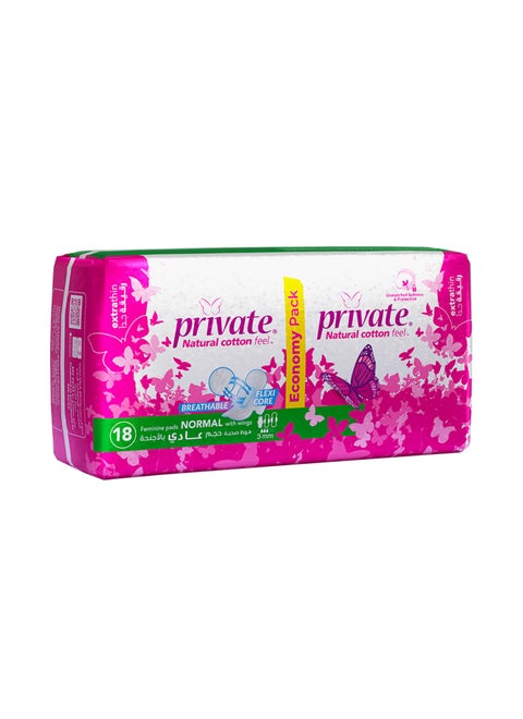 Extra Thin Normal 18 Pads White 3mm
