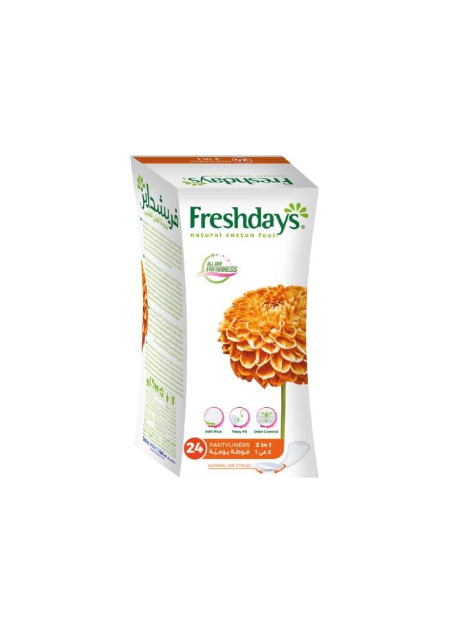 Freshdays Freshdays 2in1 24 Pads  - Image 1
