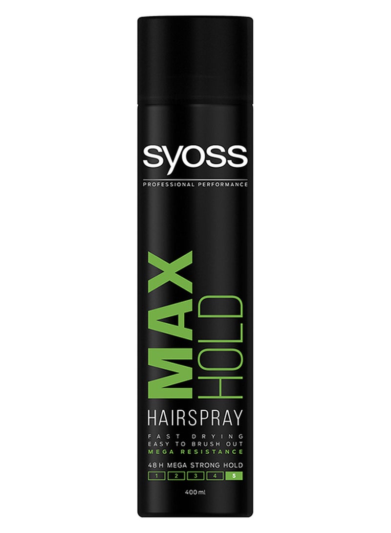 SYOSS Max Hold Hair Spray 400ml - Image 1