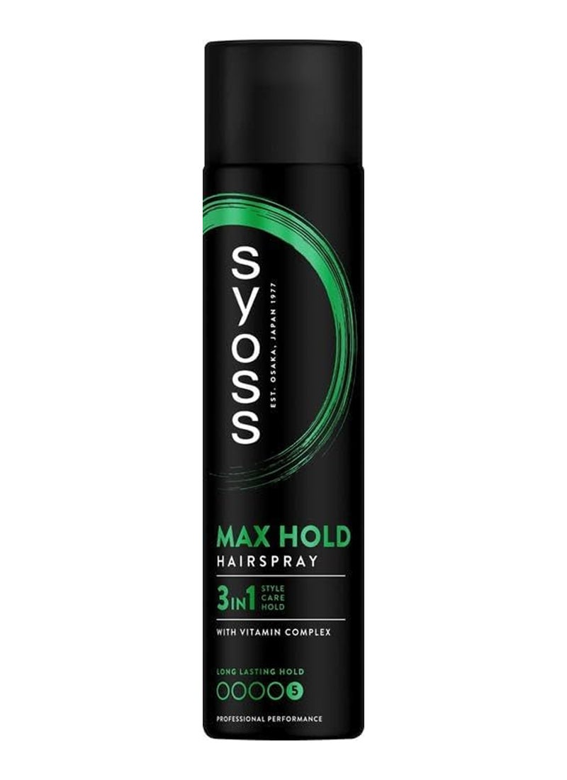سيوس بخاخ الشعر ماكس هولد 400ملليلتر - Image 1