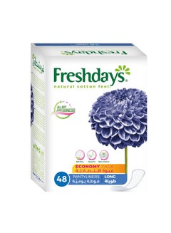 Freshdays Pantyliners Long 48 pads  - Image 1