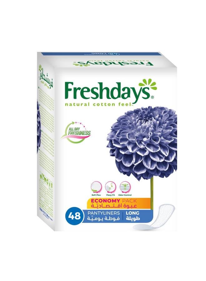 Pantyliners Long 48 pads