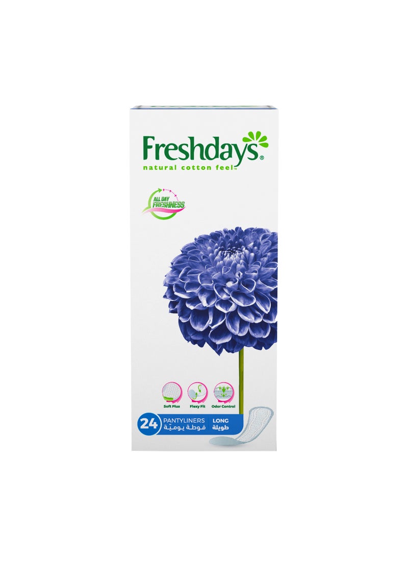 Freshdays Pantyliners Long 24 Pads - Image 1