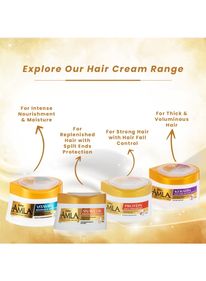 Dabur - Amla Repair And Revitalize Styling Hair Cream With Snake Oil 140ml - Image 1
