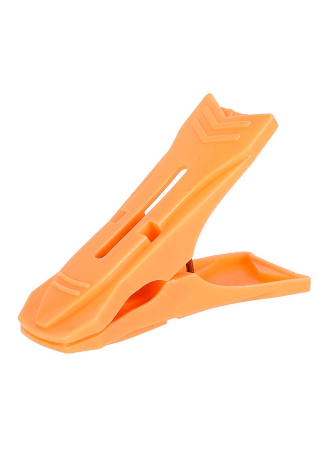 Royalford Clothes Clips Premium Quality Plastic Assorted Colors Multicolor Green/Orange/Blue 19inch  - Image 5