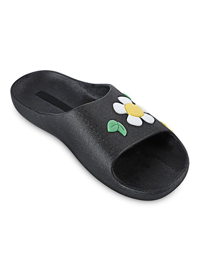 Floral Design Slipper Yellow  - Image 1