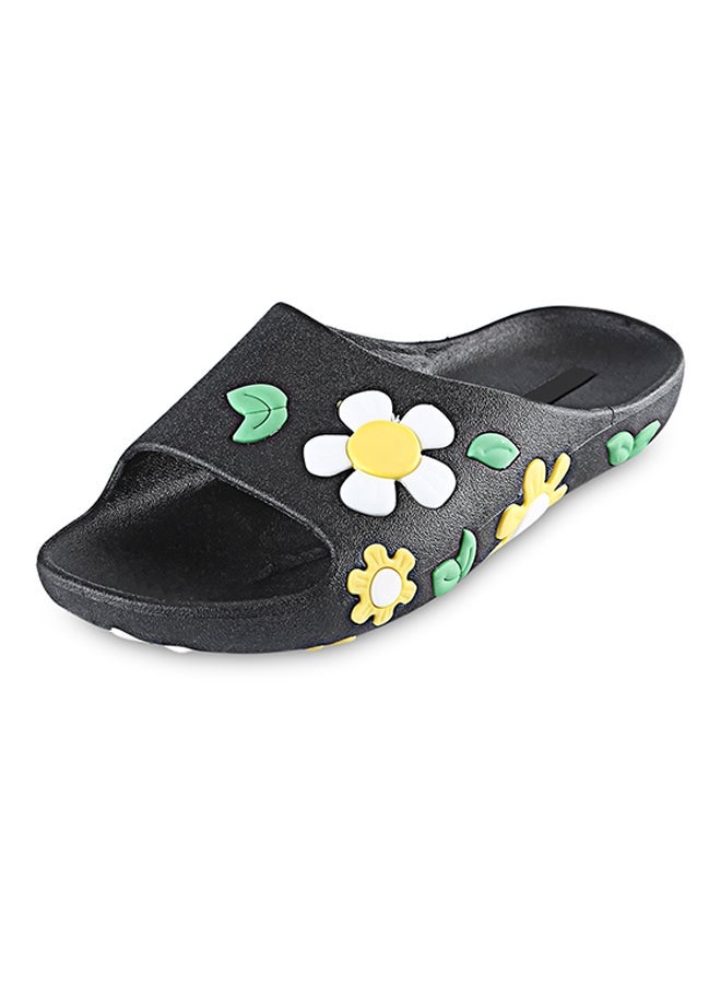Floral Design Slipper Yellow  - Image 2
