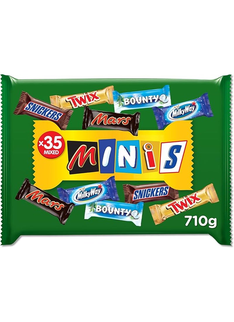 Mars Best Of Minis Chocolate Bag 710grams  Single - Image 1