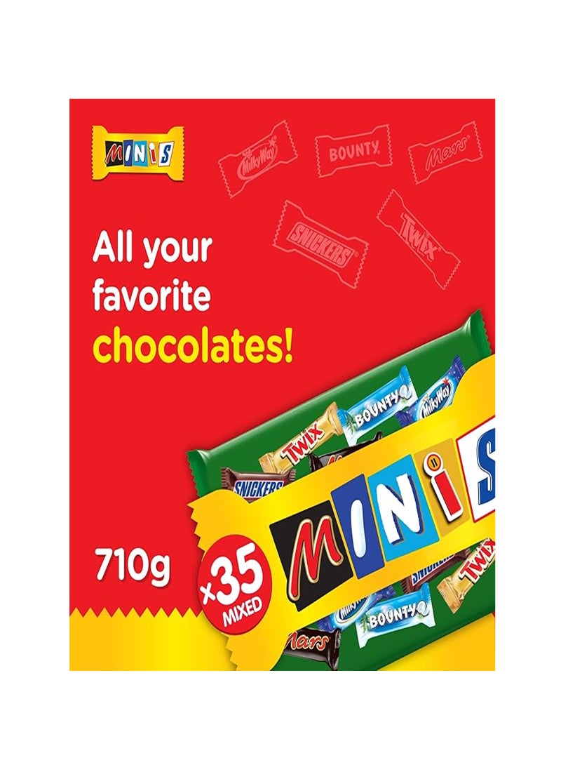 Mars Best Of Minis Chocolate Bag 710grams  Single - Image 2