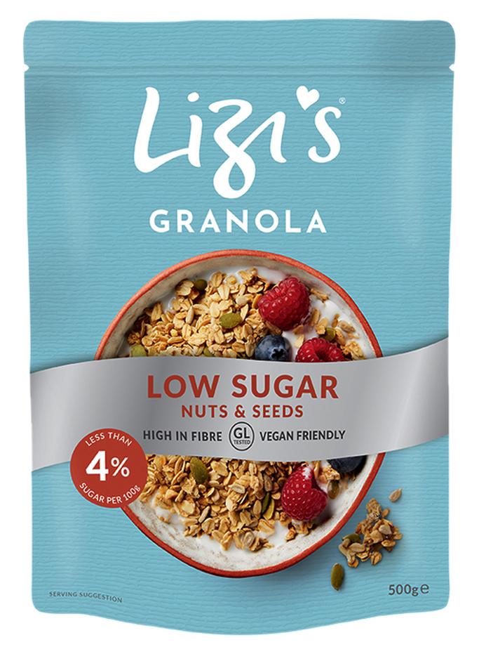 ليزيز جرانولا منخفضة السكر 500جرام - Image 1