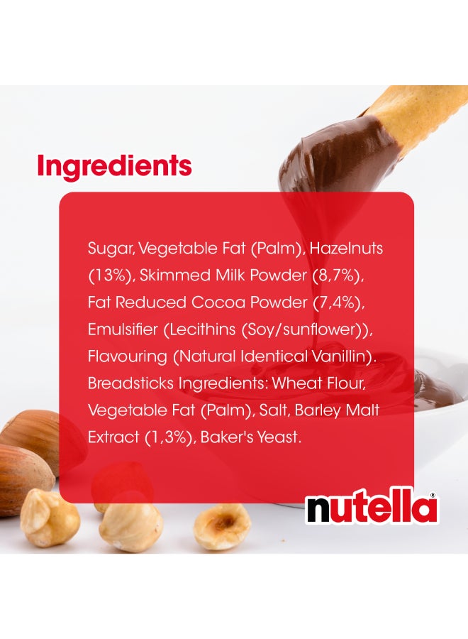 Nutella - Go Chocolate Hazelnut Spread With Breadsticks 52grams - Image 1