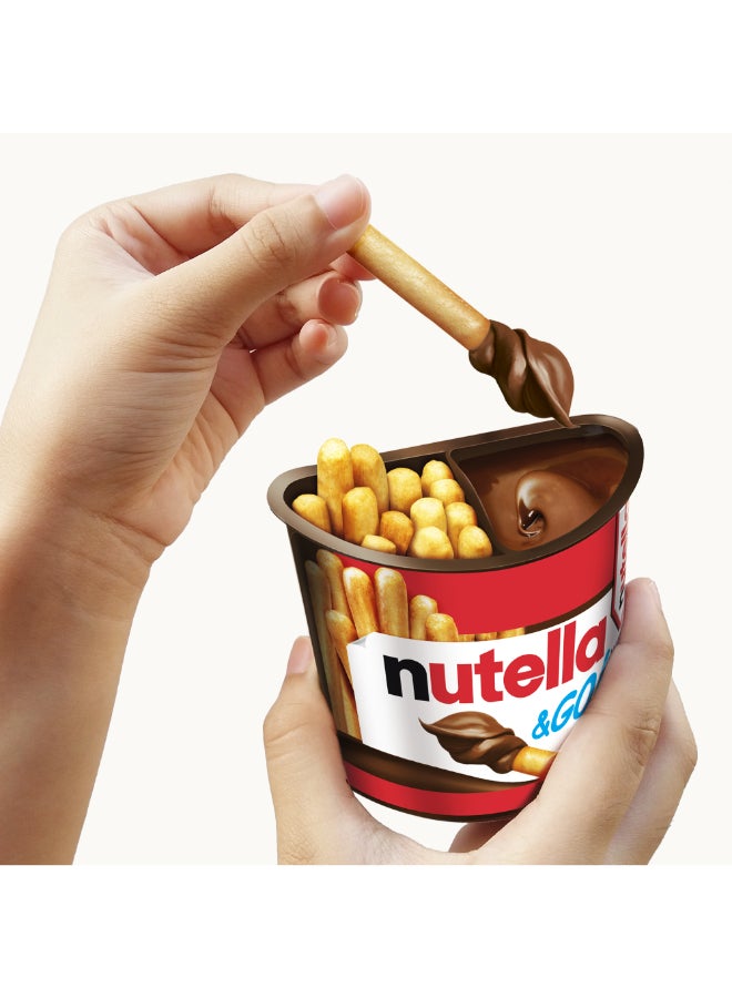 Nutella - Go Chocolate Hazelnut Spread With Breadsticks 52grams - Image 1