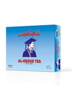 Al-Kbous Al Kbous Black Tea, 100 Tea Bags  - Image 1
