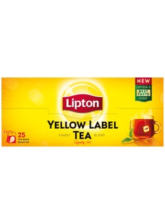 Lipton Yellow Label Black Tea, 25 Teabags 2grams  - Image 1